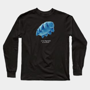 Tardigrade Water Bear Long Sleeve T-Shirt